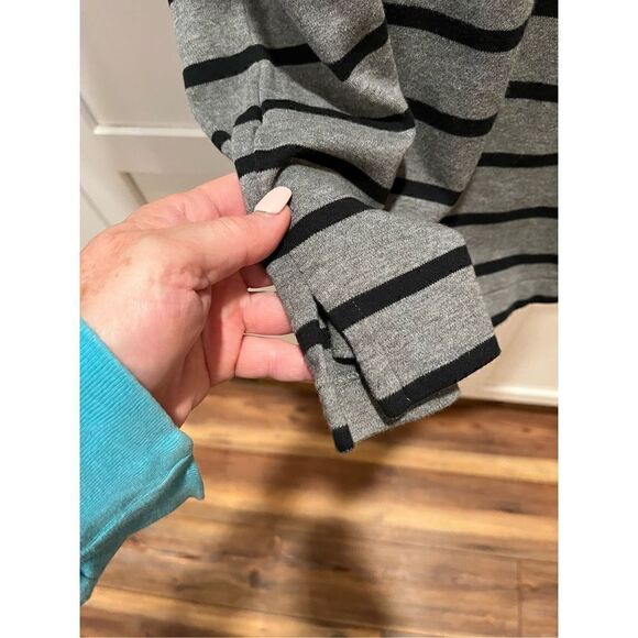 Polo Ralph Lauren Men’s Striped Short Sleeve Polo Sz XL Gray Black Pony Golf - Picture 6 of 9